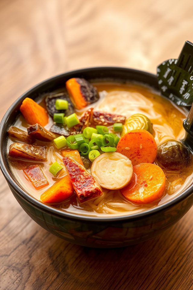 hearty roasted vegetable meal