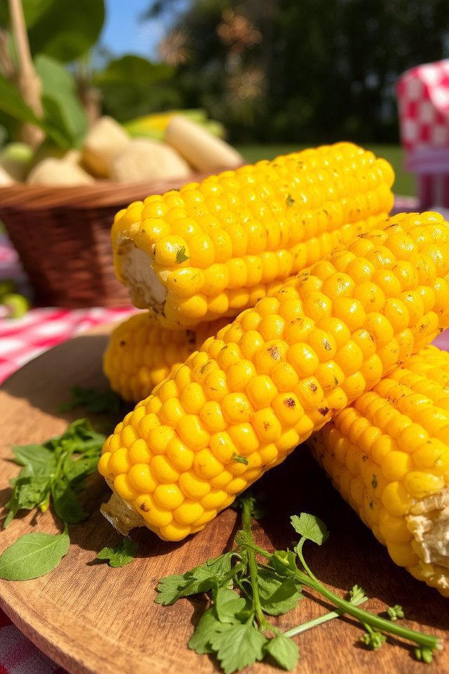 herb butter corn delight