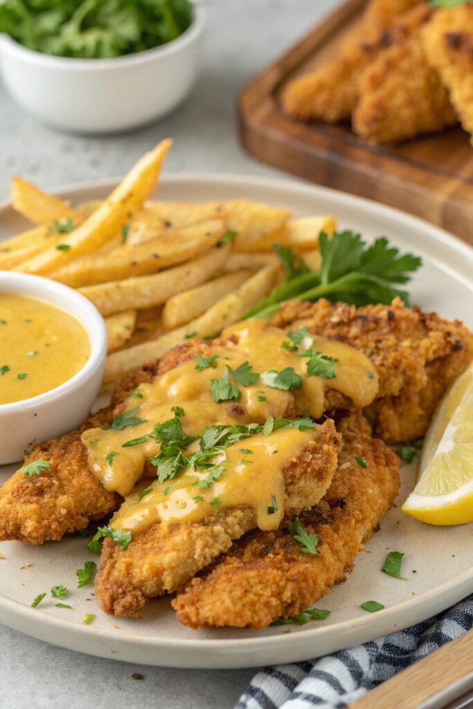 crispy honey mustard tenders