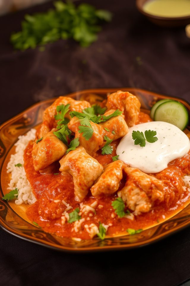 indian creamy chicken dish