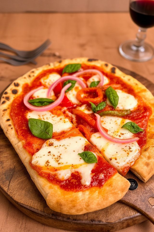 indian italian fusion pizza