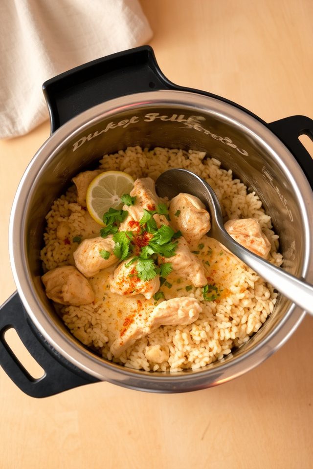 instant pot chicken dinner