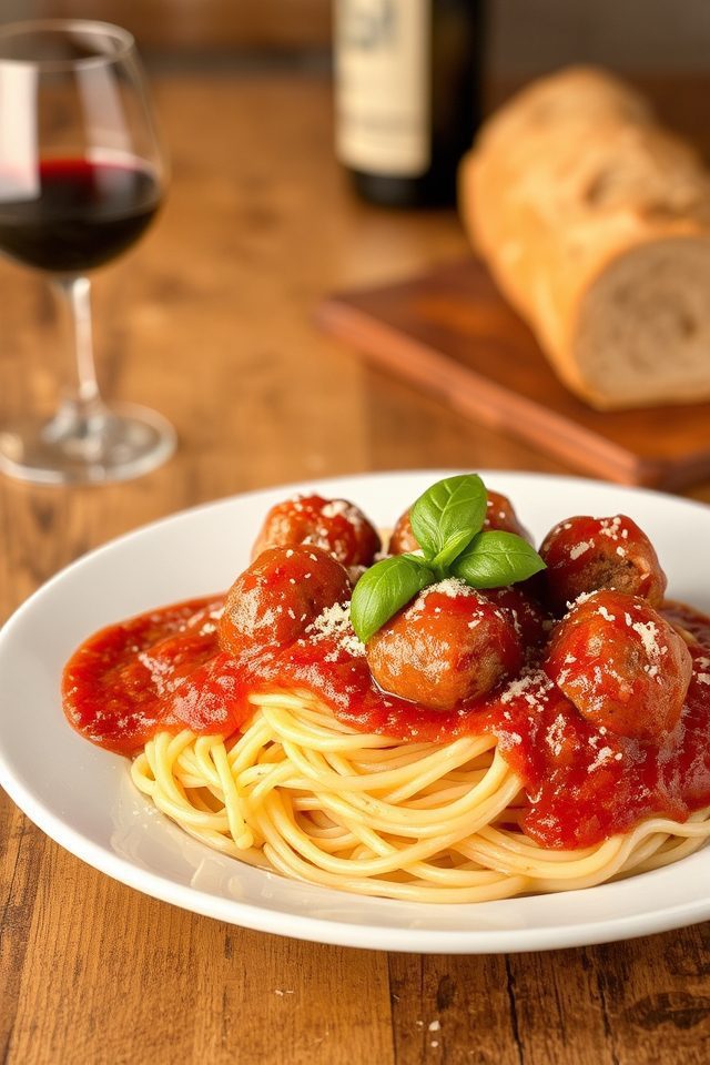 italian beef meatballs dish