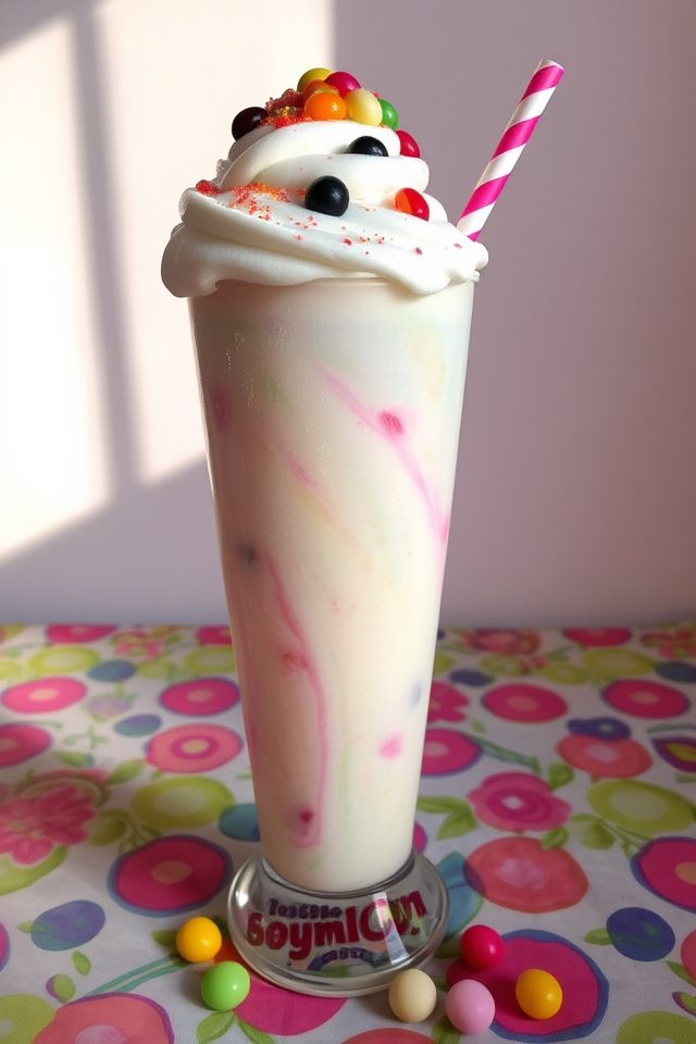 jelly bean milkshake delight