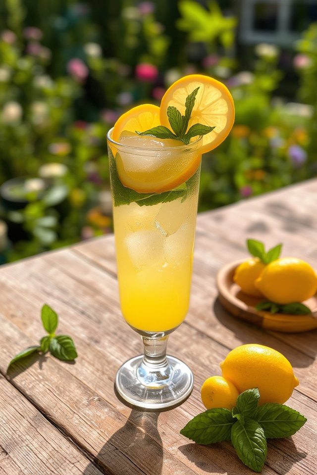 lemon basil mojito recipe