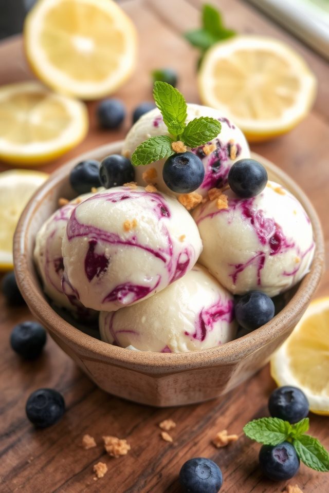 lemon blueberry cheesecake delight