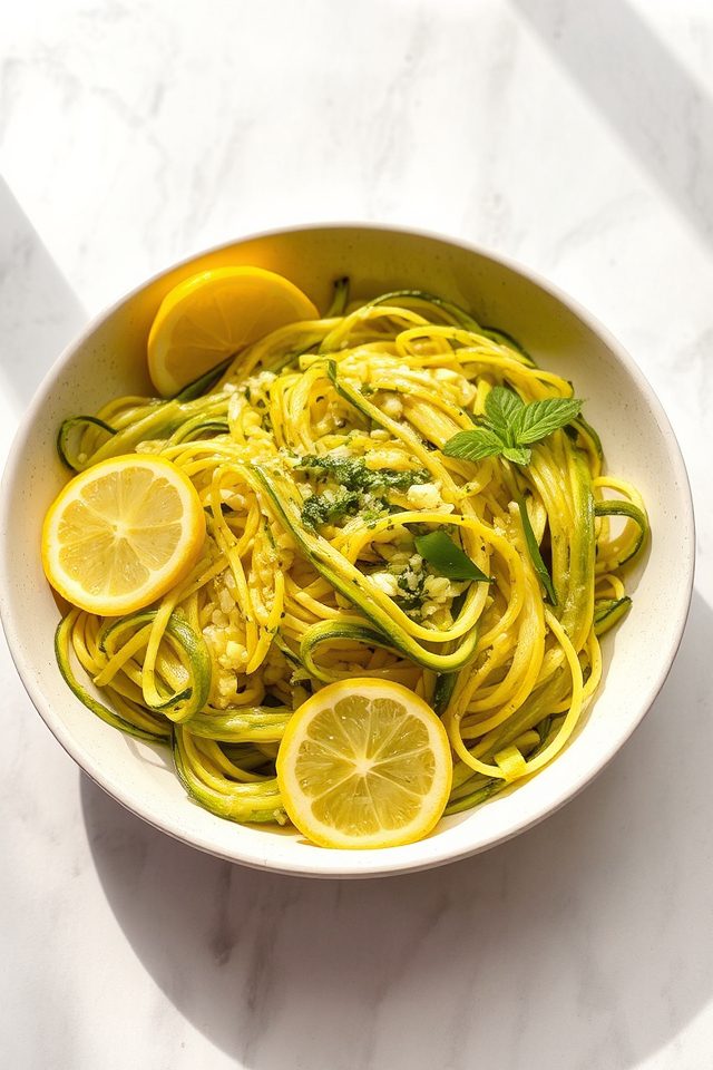 lemon garlic zucchini recipe