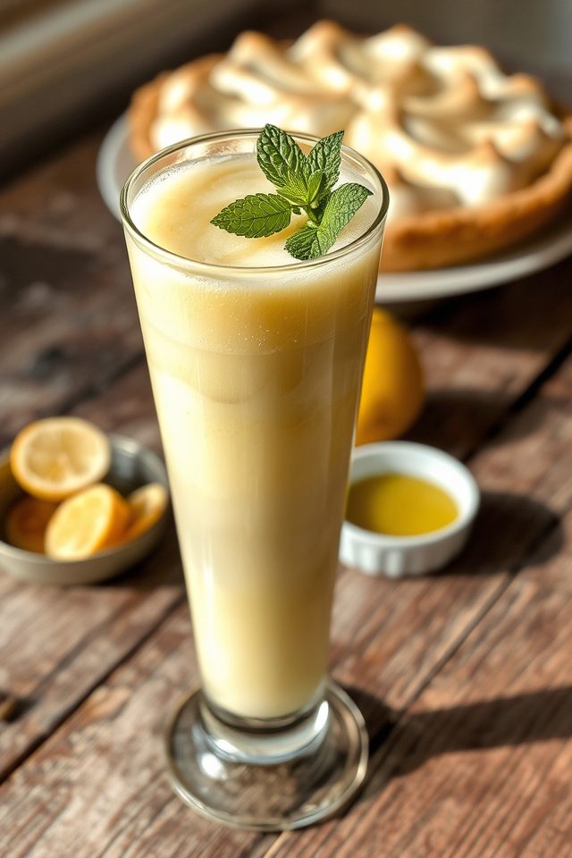 lemon meringue pie smoothie