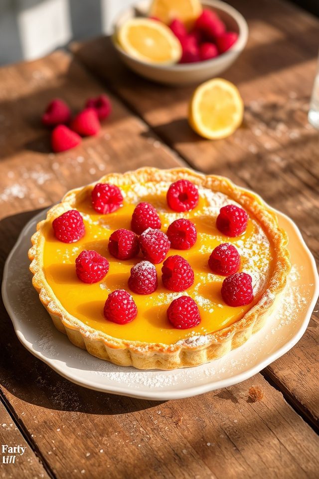 lemon raspberry dessert delight