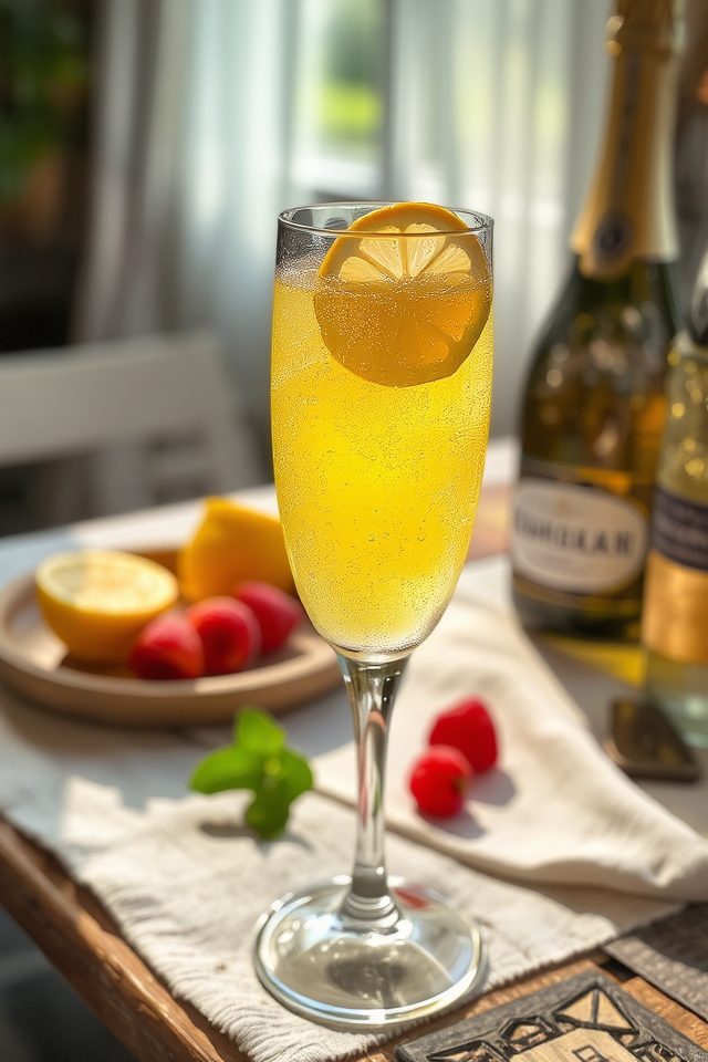 lemonade and sparkling wine