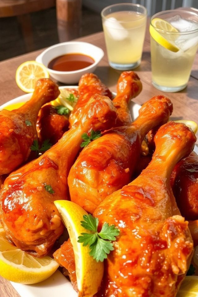 lemonade infused bbq chicken