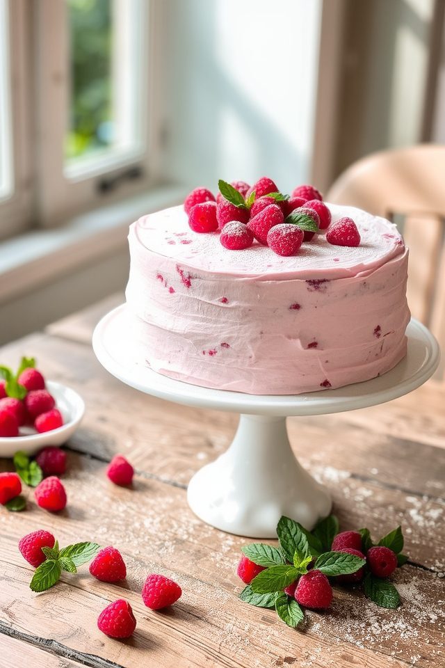 light airy raspberry delight