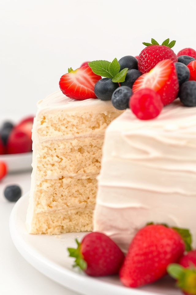 light and airy dessert
