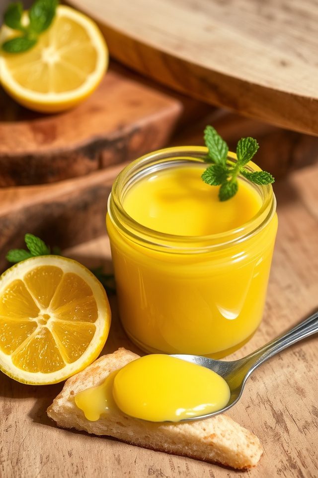 luscious tangy lemon spread