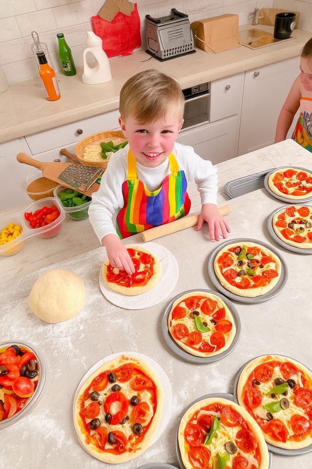 make your own pizza