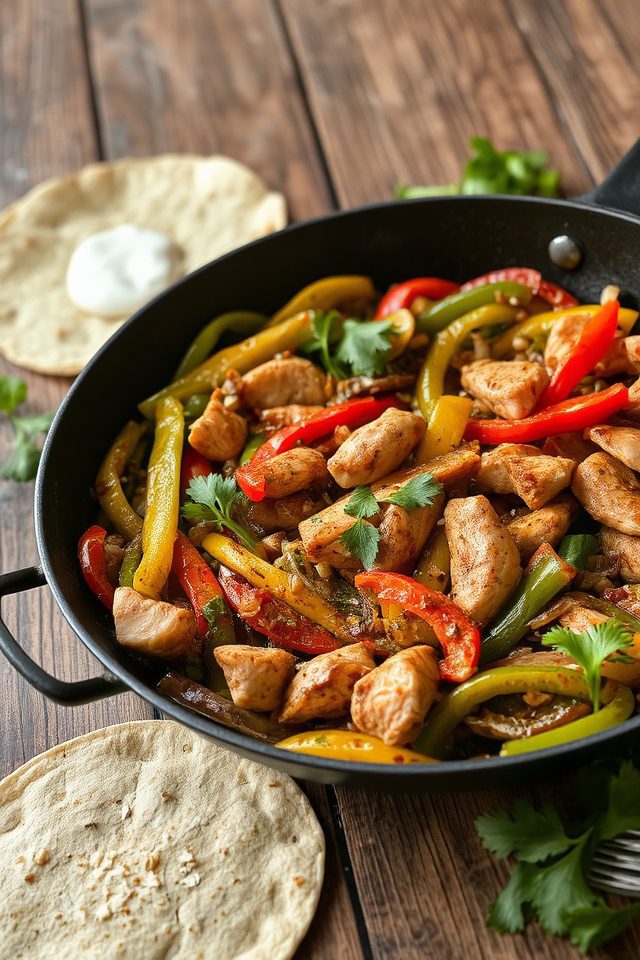 marinated chicken mexican dish
