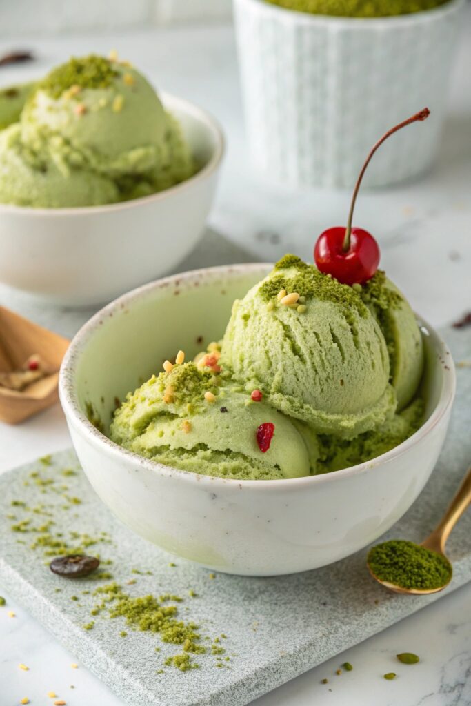 creamy matcha green delight