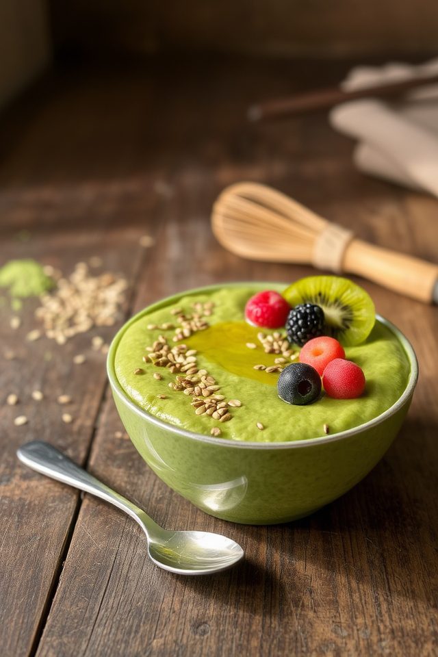matcha green tea dessert