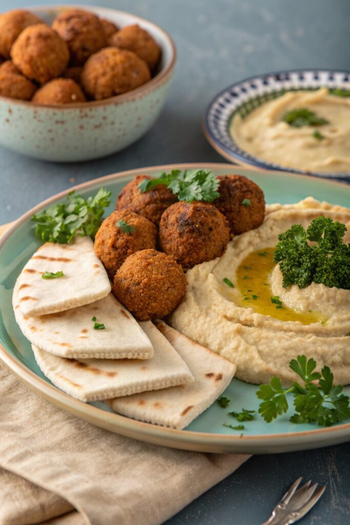 middle eastern falafel delight