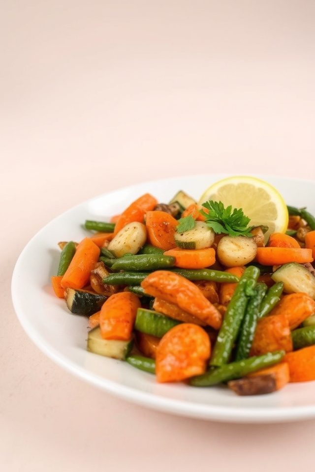 mild vegetable stir fry