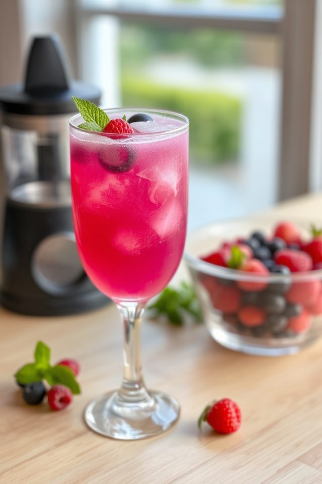 mixed berries revitalizing juice