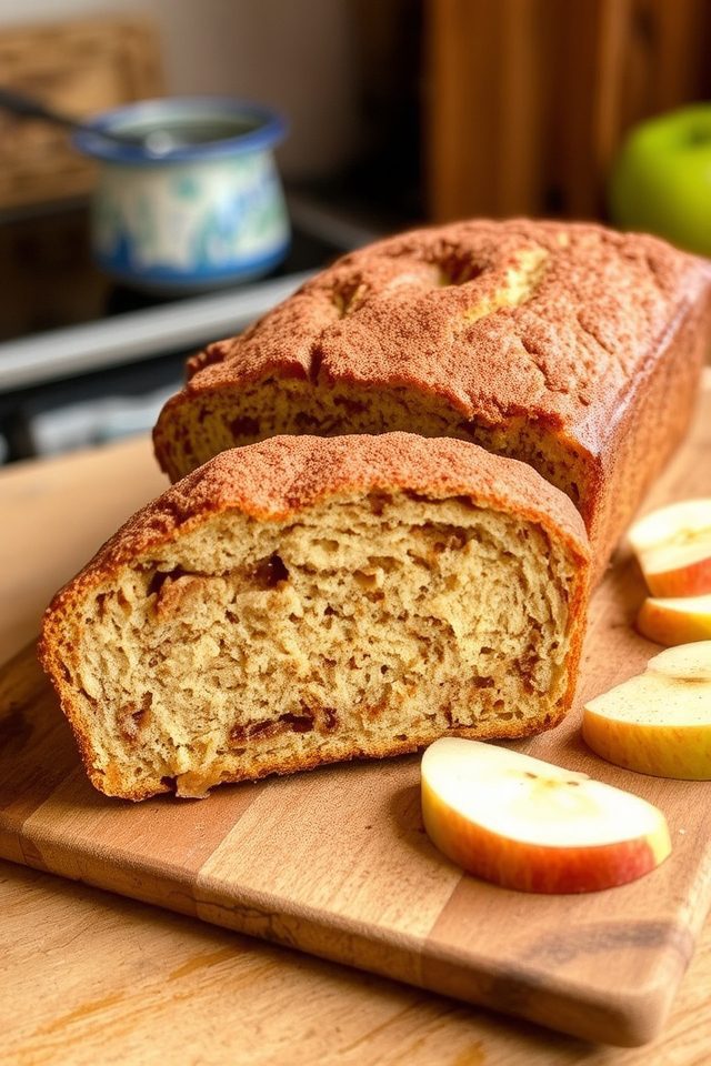 moist apple cinnamon bread