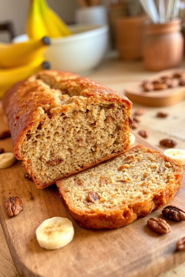 moist banana nut bread