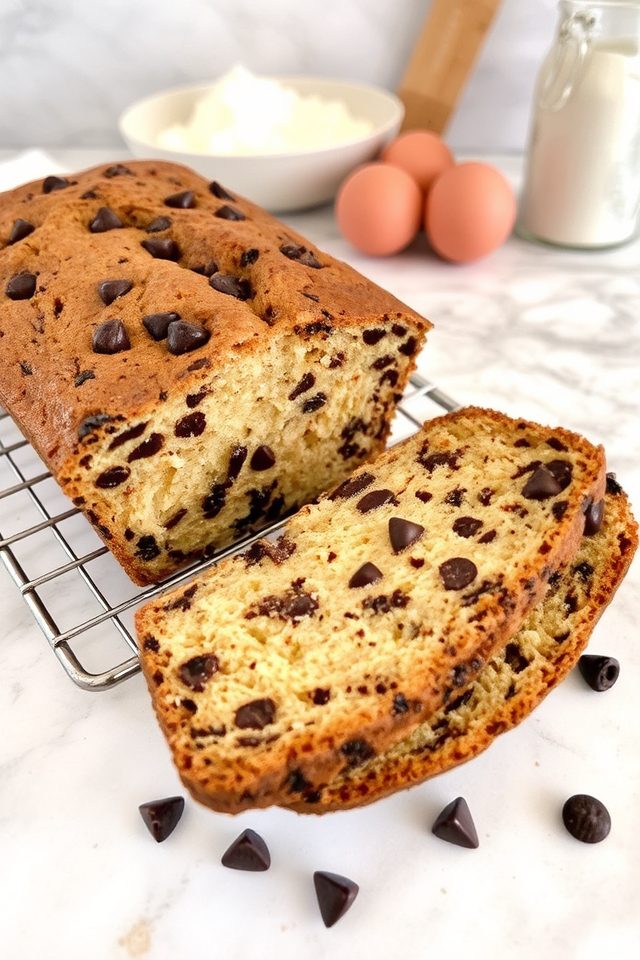 moist chocolate quick bread