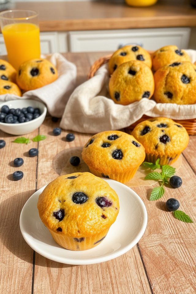 moist flavorful fruit muffins
