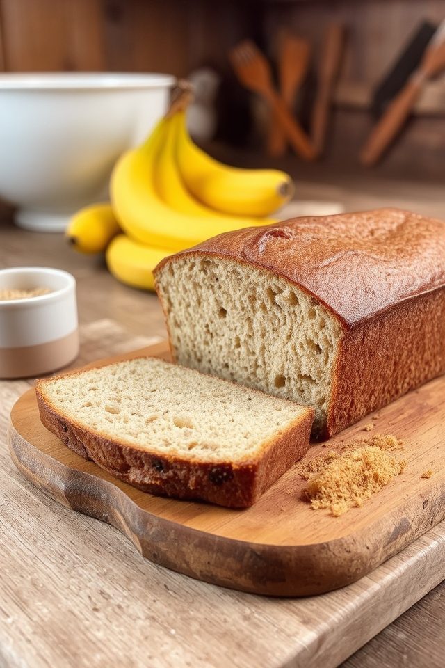 moist sourdough banana treat