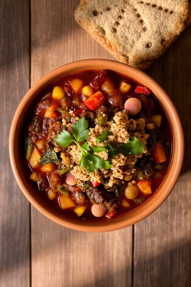 nutrient rich menstrual chili