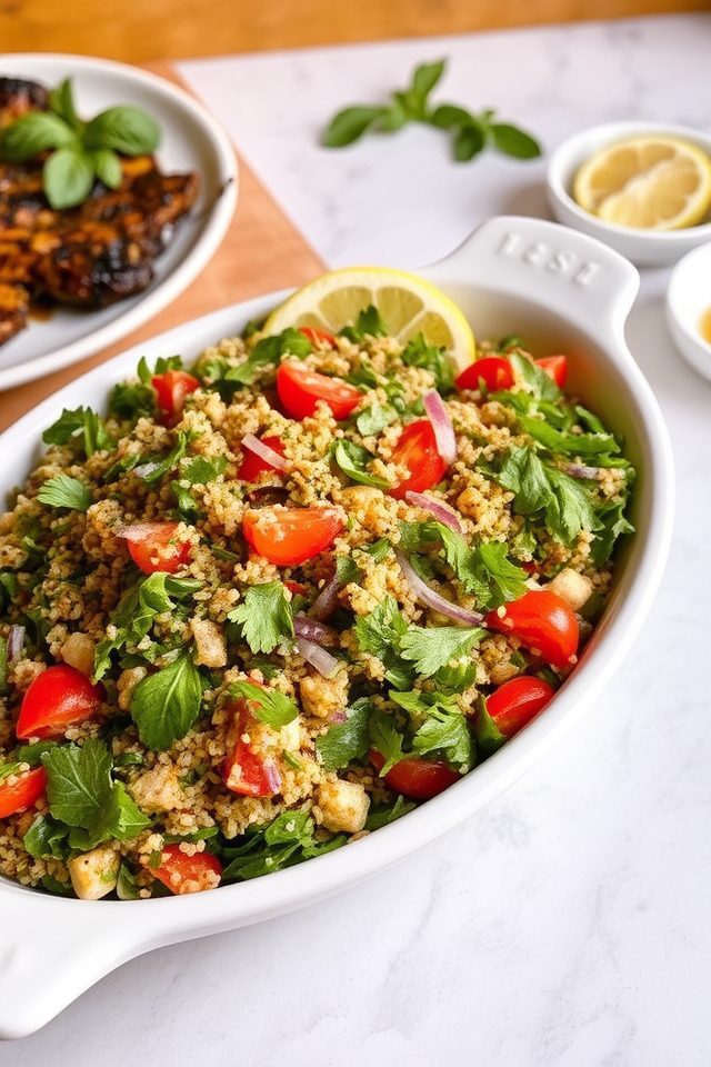 nutritious middle eastern salad