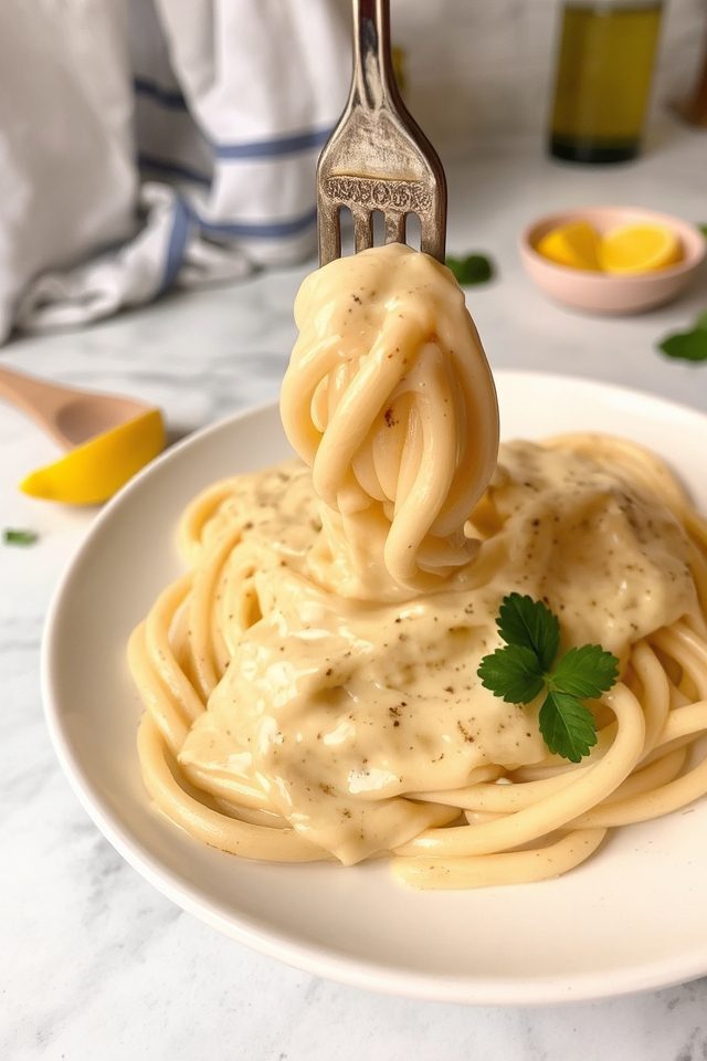 nutty and creamy sauce