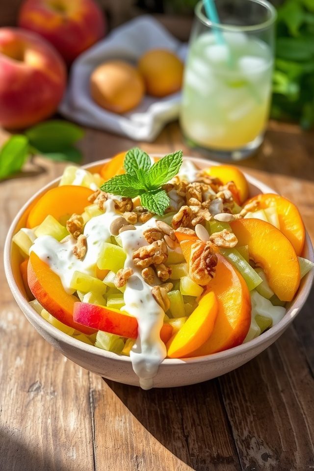 peachy creamy celery delight