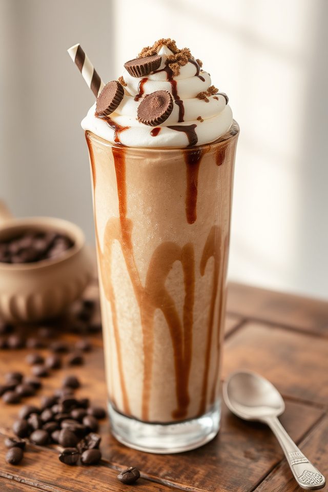 peanut butter coffee shake