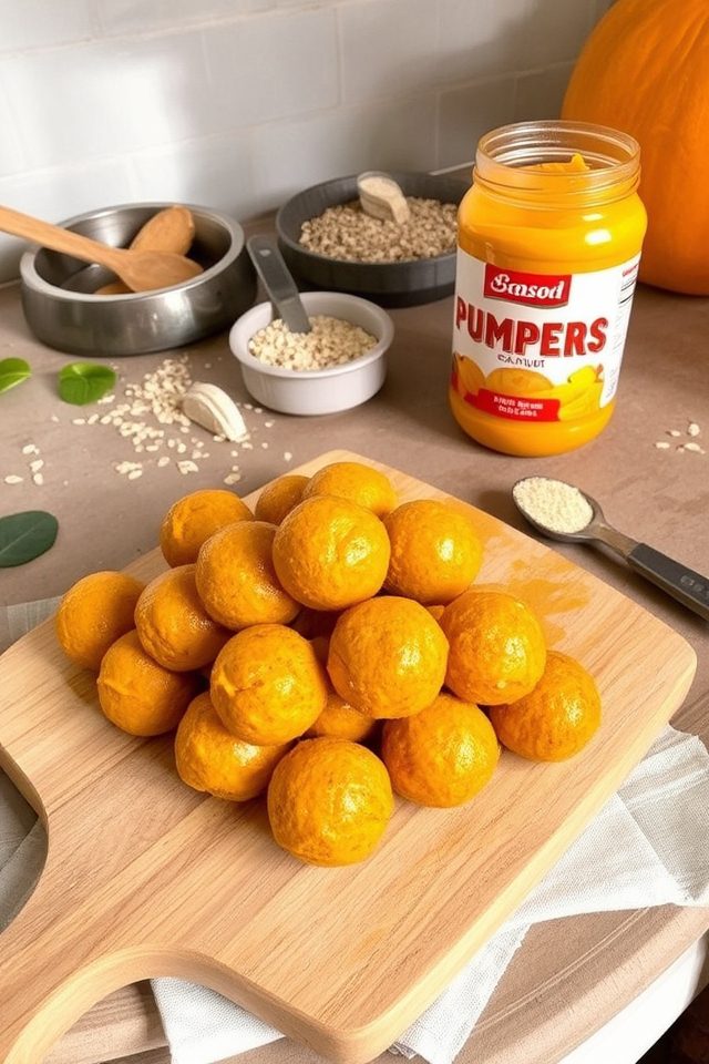 peanut butter pumpkin snacks