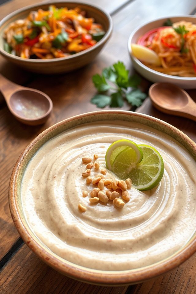 peanut tahini sauce recipe