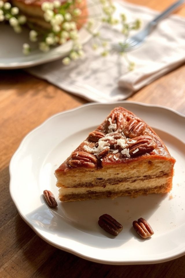 pecan coconut dessert delight