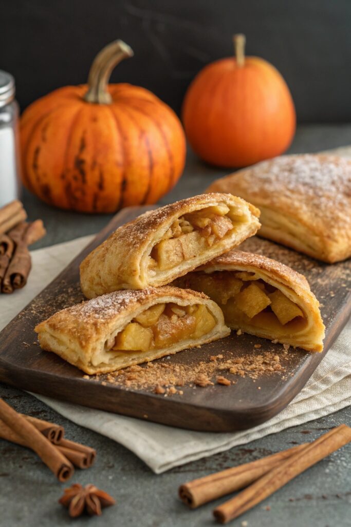 pumpkin apple pastries delightfully baked