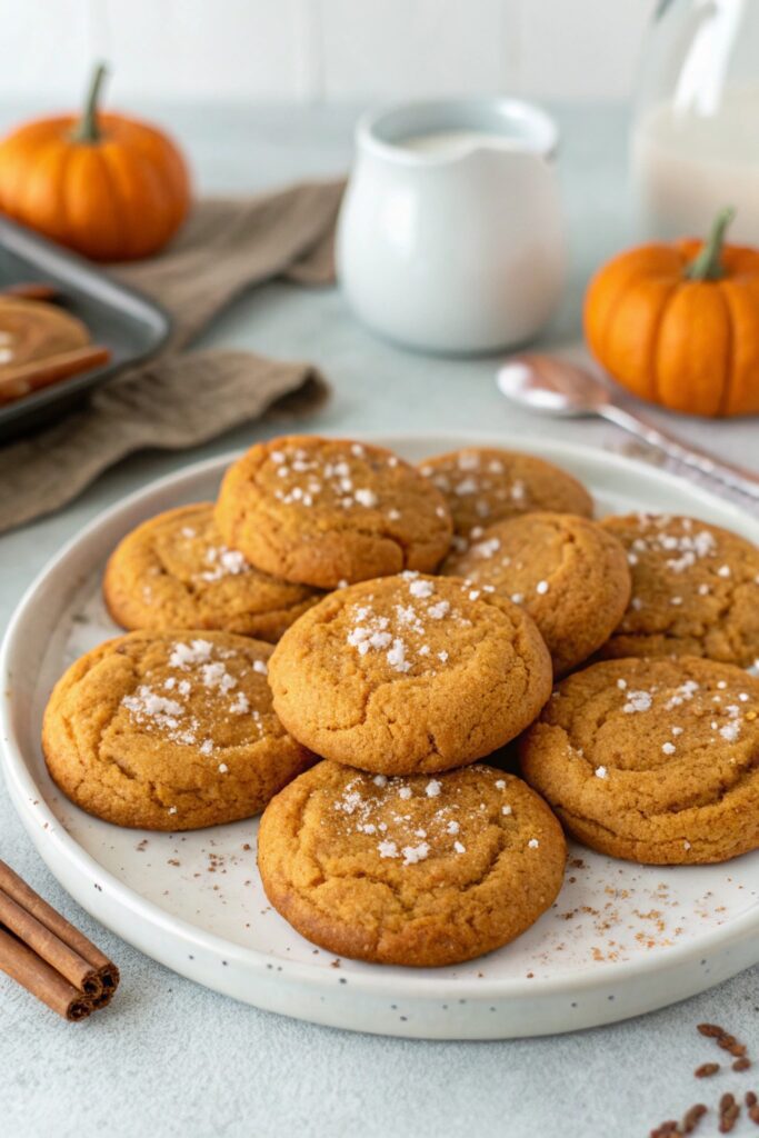 pumpkin spice sugar cookies
