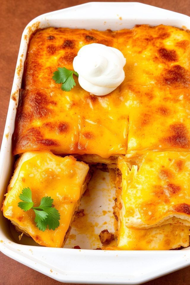 quesadilla casserole family meal