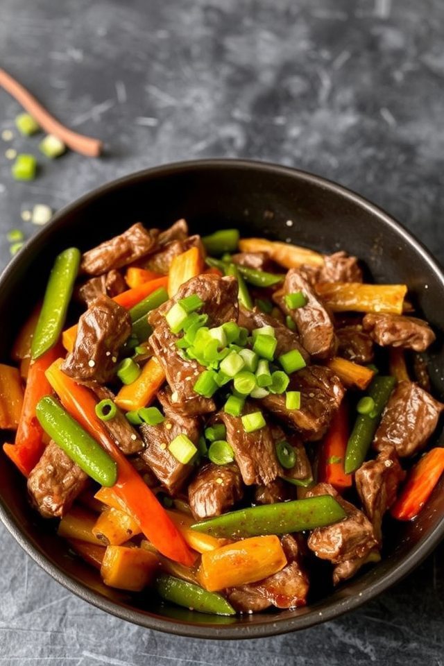 quick beef stir fry