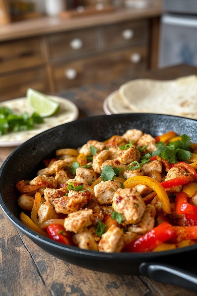 quick chicken fajita recipe
