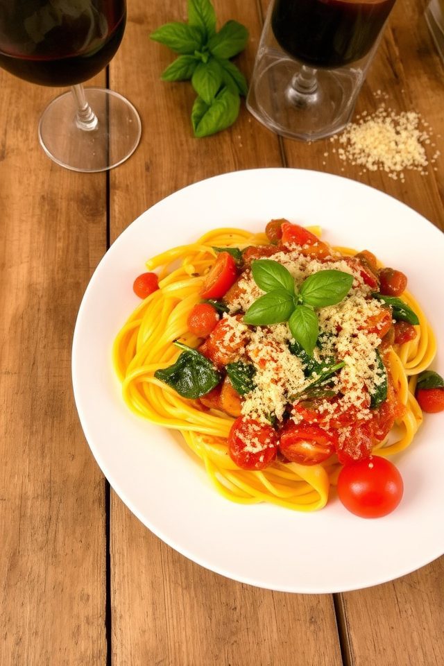 quick easy pasta meal
