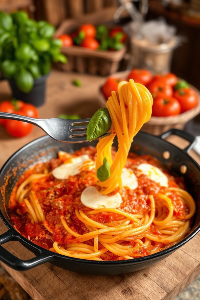 quick weeknight pasta dinner