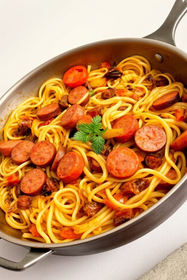 quick weeknight sausage skillet