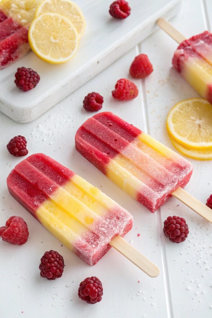 refreshing frozen yogurt pops