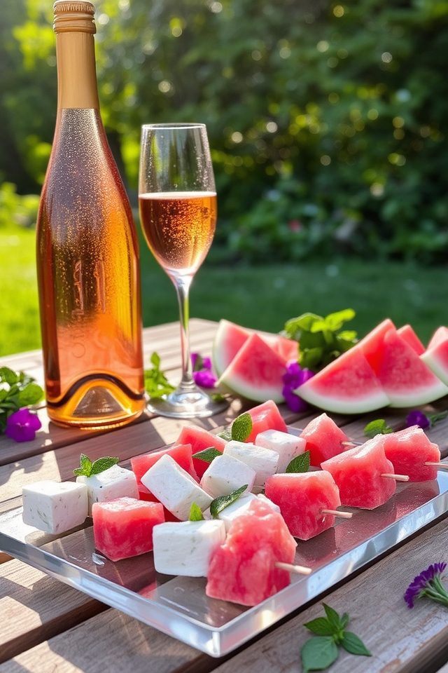refreshing summer appetizer pairing