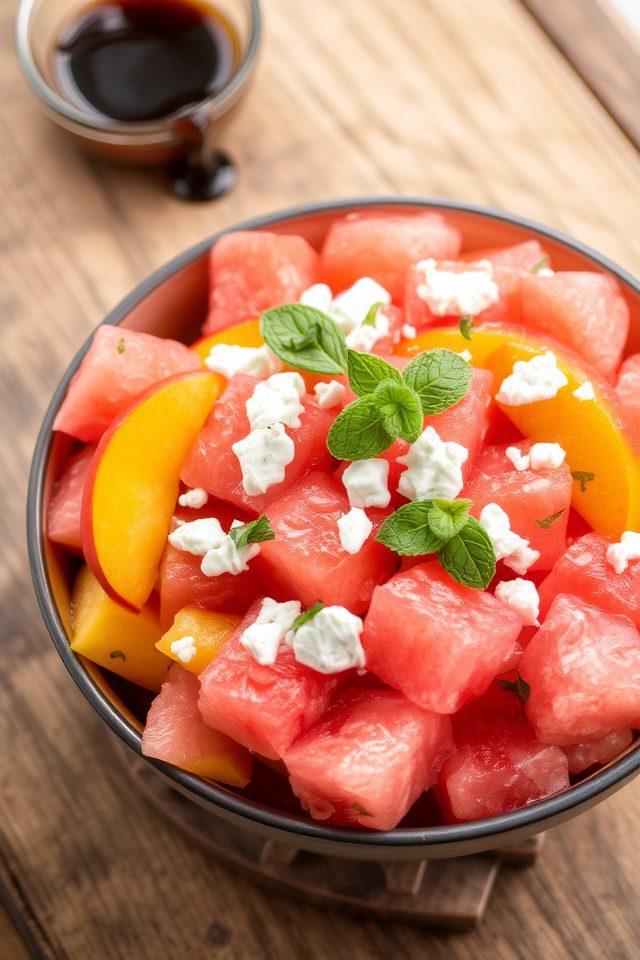 refreshing summer fruit salad