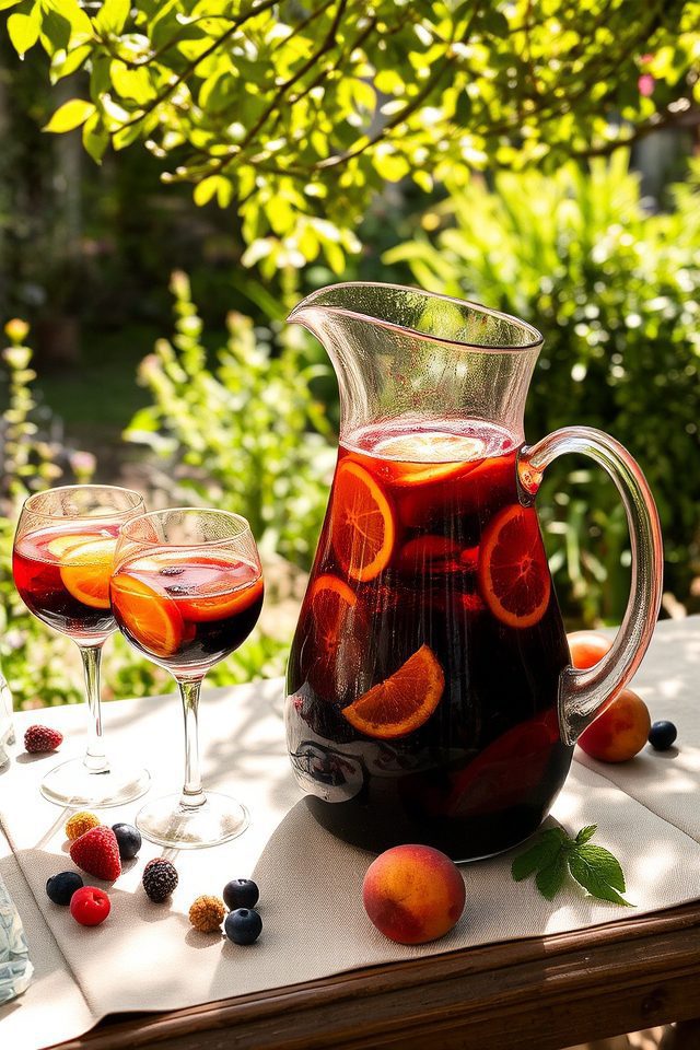 rejuvenating italian wine cocktail